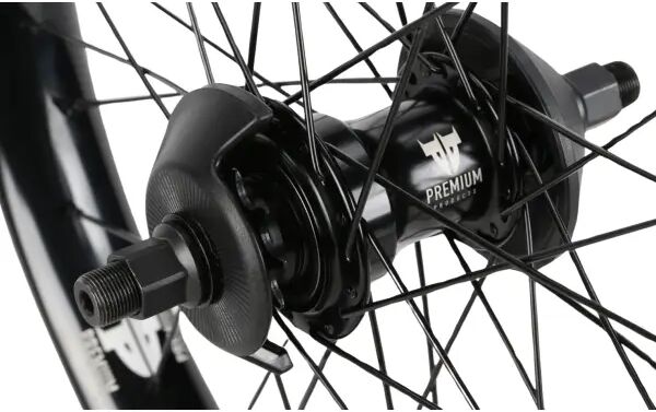 BMX Hinterrad Premium Curb Cutter Freecoaster Rear (Schwarz - Right hand drive)