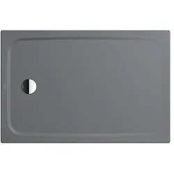 Kaldewei CAYONOPLAN Duschfläche, 900x1000 mm, cool grey 70, bodeneben, seitlicher Ablauf