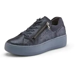 Plateau-Sneaker Nicky Waldläufer blau, 41