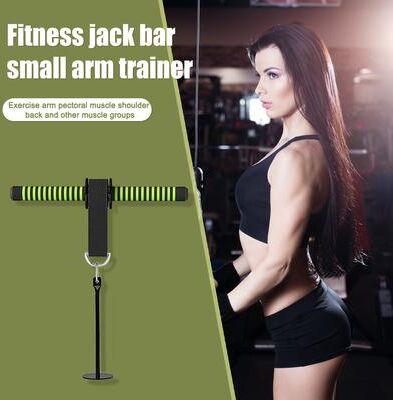 Lush Living Finds Unisex Wrist Roller Exerciser, Forearm Strength Workout Bar, Thickened Sponge Grip For Fitness green Roll Strap