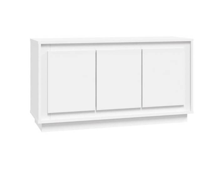 Buffet blanc 102x35x55 cm bois d'ingénierie Dilwe306146
