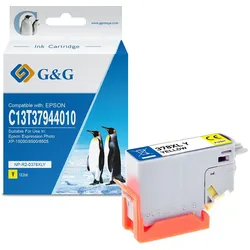 G&G XL-Patrone kompatibel zu Epson 378XL/ C13T37944010 gelb