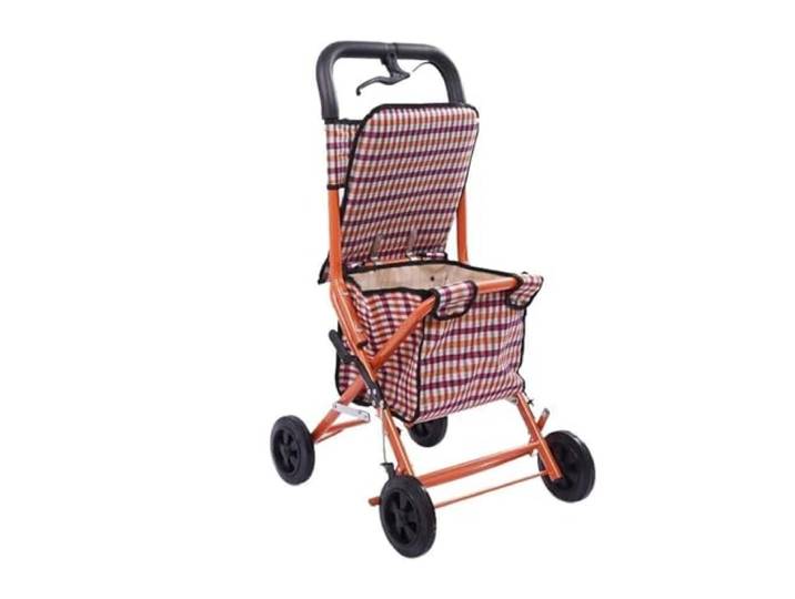 Rollator Faltbar Und Leicht Mit Sitz Gehhilfe Für Senioren Rollatoren Mobilitätsgeher Für Drinnen Draußen Mit Bremsen Und Einkaufskorb Tragbarer Rolling Walker Mobilitätshilfe Gehunterstützung