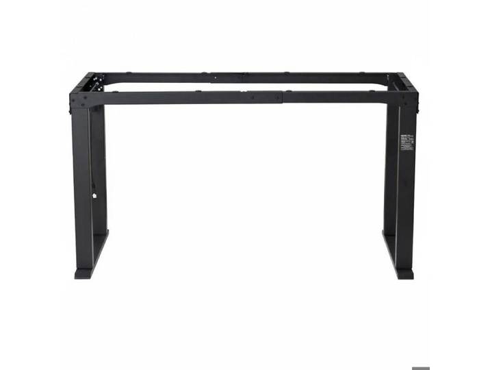 Montage facile piètement de bureau assis debout électrique hauteur réglable 70-117 cm double moteur noir
