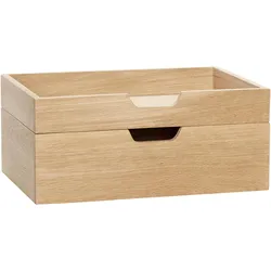 Hübsch, Aufbewahrungsbox, Barth (2x, 35 x 24 x 5 cm)