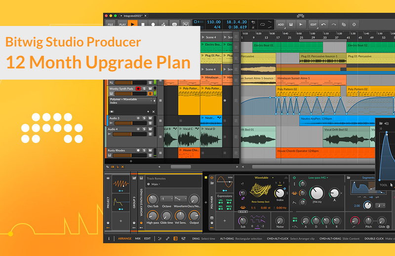 Bitwig Studio Producer Upgrade Plan