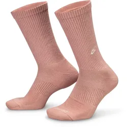 2er Pack NIKE Everyday Cushioned Crew-Socken 600 - particle pink/sail 42-46