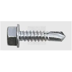 SWG, Schrauben, 2116311910 Bohrschrauben 6.3 mm 19 Aussensechskant DIN 7504-K Stahl (200 Schrauben pro Stück)