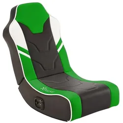 X Rocker Shadow 2.0, Gaming Stuhl, Schwarz, Grün
