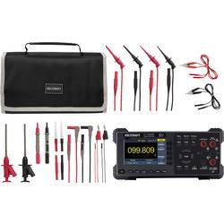 VOLTCRAFT VC-7200BT Tischmultimeter mit MLSET-120 Messleitungen VC-11015340+VC-18652750+VC-11732520