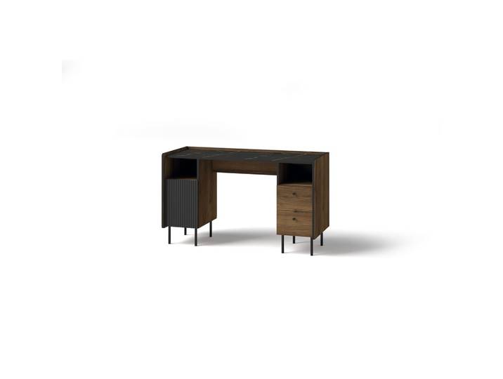 SCHREIBTISCH KREON 135x55x79 cm Bürotisch Computertisch, Braun