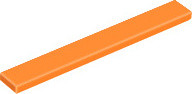 LEGO Steentje type 4162 Oranje