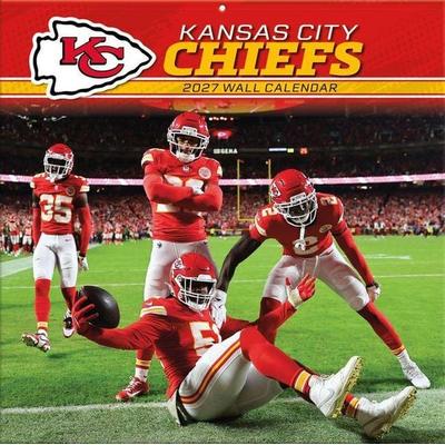 Kansas City Chiefs 2027 Wall Calendar