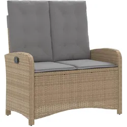 vidaXL, Gartentisch + Balkontisch, Bemiser (Bank + Tisch) (110 x 110 x 71 cm)