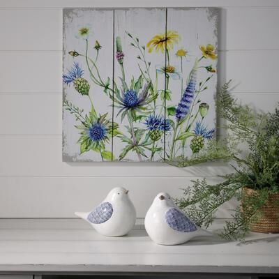 Regency International "6.5"" Terracotta Amalfi Birds Set of 2"