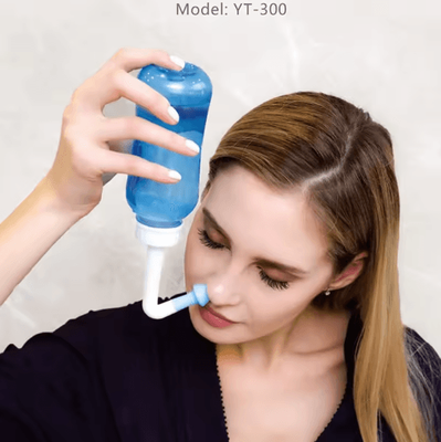 Inspire Picks Professional Nose Wash Cleaner Nasal Irrigator Rinse Bottle For Adult Child And Sinus Care 500ml Style 1