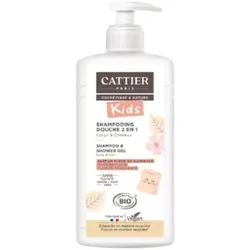 Cattier, Duschmittel, Kids 2-in-1 Marshmallow Blossom Shower Shampoo 500ml (500 ml)