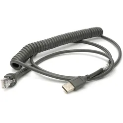 Datalogic Verbindungskabel, USB, gedreht Verbindungskabel, USB (Typ A), power over Terminal, gedreht, Länge: 2, Barcode Scanner Zubehör