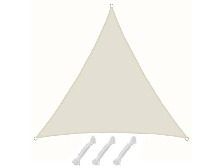 SONNENSEGEL 400/400 cm beige, dreieckig