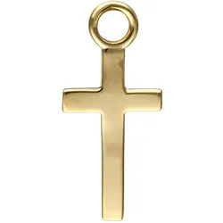 14 Karat Gold Anhänger für Clicker KREUZ