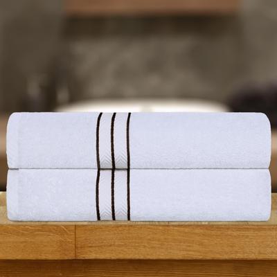Superior Hotel Collection 2 Piece Bath Sheet Set, Ultra-Plush Turkish Cotton Towels