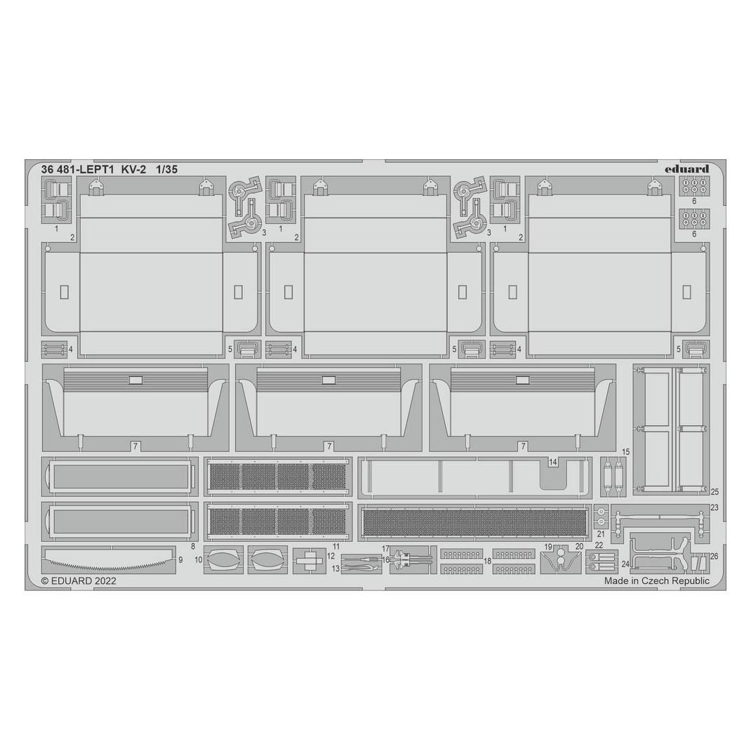 Eduard KV-2 1/35 (36481)