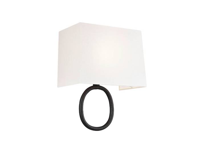 Elstead Lighting Wandleuchte, Dunkelgrau, Metall, 14x37.5x27.3 cm, RoHS, Lampen & Leuchten, Innenbeleuchtung, Wandlampe, Wandlampen