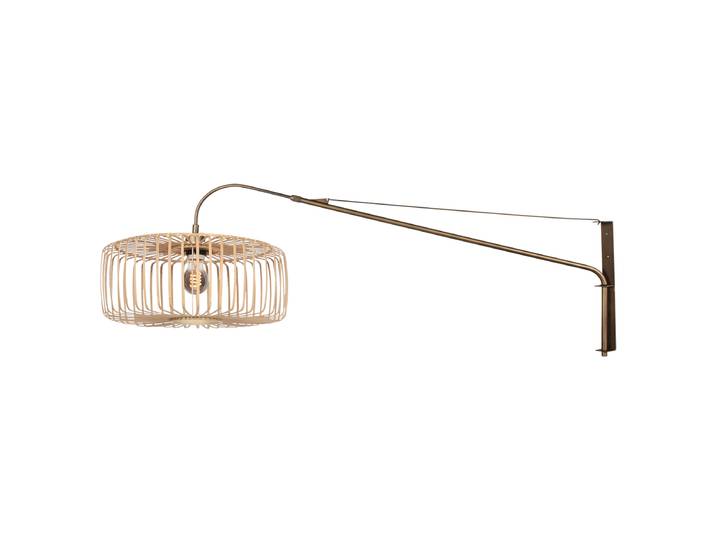 Wandleuchte Tengatangi Typ B 9 x 40 x 15cm Beige Material: Holzwerkstoff, Metall Metallart: Aluminium Oberfläche Holz: Foliert Oberfläche