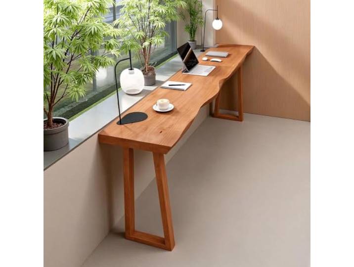 KXPSWGE Alle Massivholz Zähler Höhe Schmal Tisch Industrie bar Höhe Tisch Massivholz schmale Bar Tisch, rechteckige Küche Pub Esstisch(140cm/55.1in)