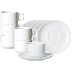 Ritzenhoff & Breker, Tasse, Bianco Espressotasse (85 ml, 6x)