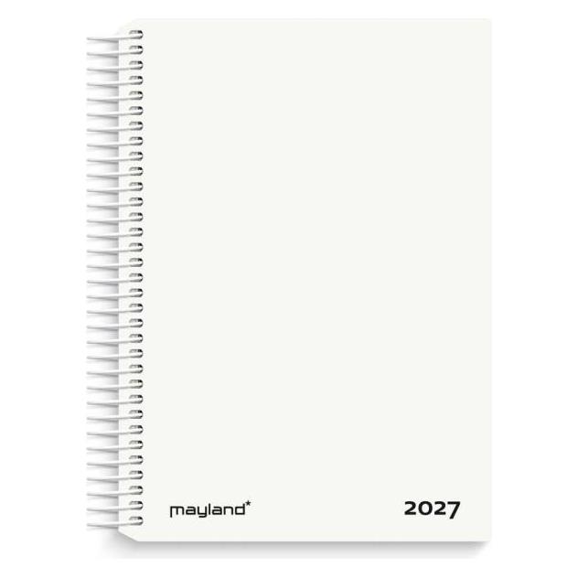 Mayla Pharma Dagkalender hvid PP-plast 2027 (27210010)