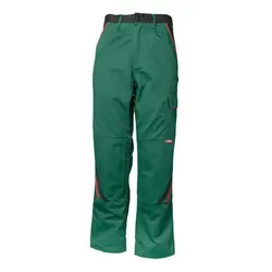 Bundhose "HIGHLINE" - 28 - grün/schwarz/rot