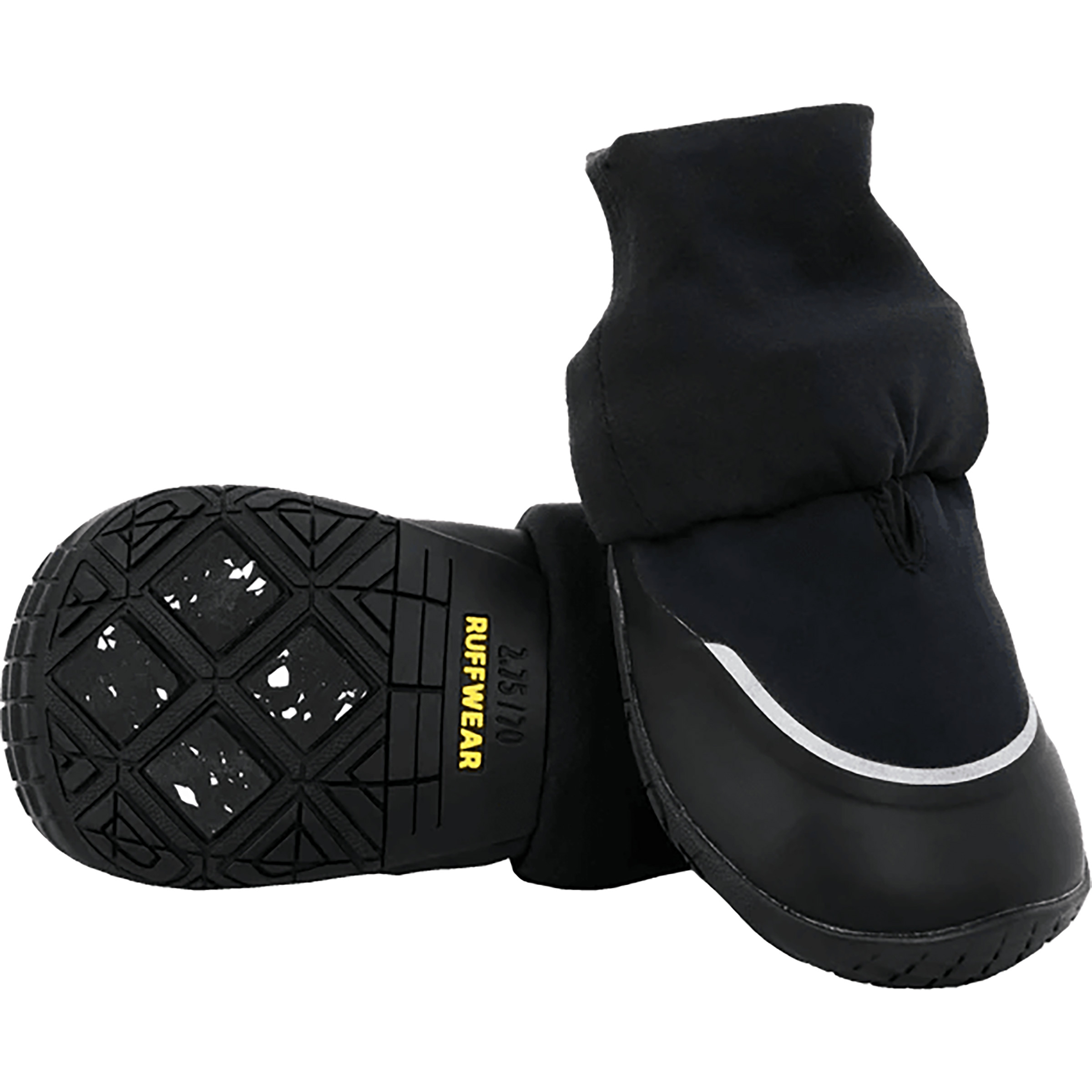 Ruffwear Polar Trex Winter Hundeschuhe Hundeschuhe schwarz Größe 44mm Trekking Elastisch