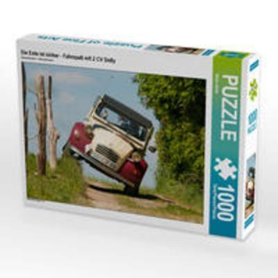 CALVENDO Puzzle Die Ente ist sicher - Fahrspaß mit 2 CV Dolly 1000 Teile Lege-Größe 64 x 48 cm Foto-Puzzle Bild von Meike Bölts
