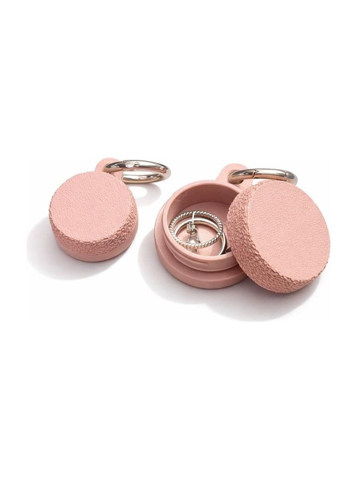 Simiu - RINGCHAIN - Mini-Box mit Schlüsselring - 2 Stk. - ROSA
