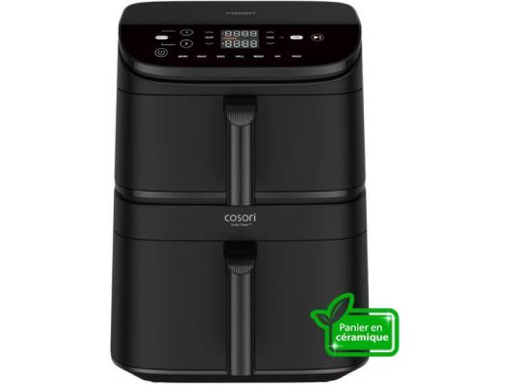 Cosori - Friteuse Sans Huile Turbo Tower 10.8-Litre Kaapafcsneu0001y Basilic