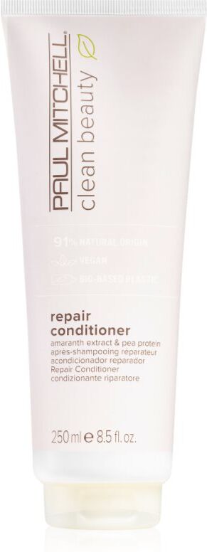 Paul Mitchell Clean Beauty Repair après-shampoing nettoyant en profondeur pour cheveux abîmés 250 ml