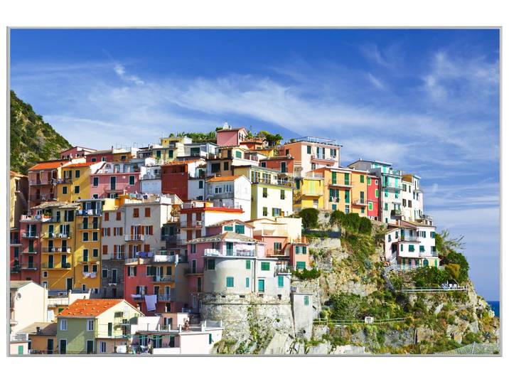 Bild mit Rahmen Manarola, Riviera 2 image LAND