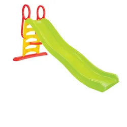 Mochtoys Kinderrutsche 12601 Rutschlänge 198 cm, Wasserrutsche, bis 50 kg grün