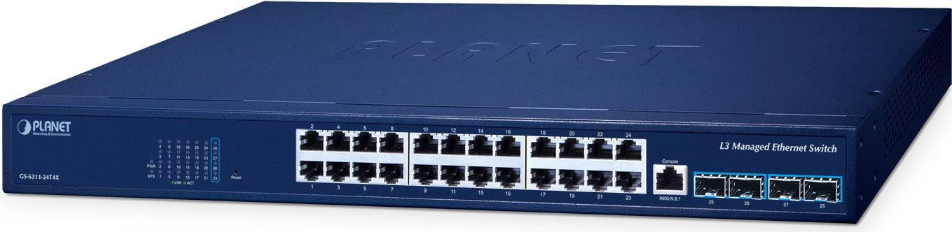 Planet GS-6311-24T4X 24-Port Managed Switch