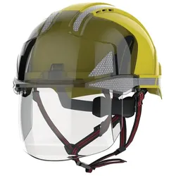 Jsp, Kopfschutz, Industriekletterhelm EVO VISTAshield DualswitchTM gelb/rauch ABS