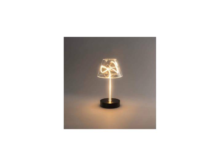 KONSTSMIDE Tischleuchte Tischleuchte Edison , schwarz (transparent), H: 24cm, Leuchten, Tischleuchte