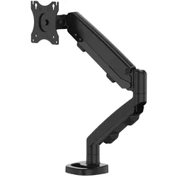Fellowes Monitorarm (Tisch, 8 kg), Monitor Halterung, Schwarz