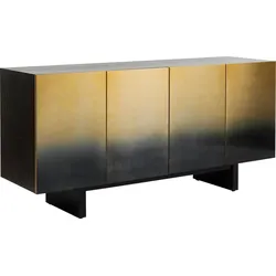 KARE DESIGN Sideboard Prezioso 80121 Metall Gold, Schwarz Gold /