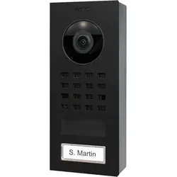 DoorBird D1101V Aufputz IP Video Türsprechanlage – Graphitschwarz