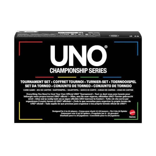 Mattel Games UNO Championship Series toernooiset kaartspel