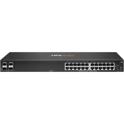 HPE Aruba 6000 24G 4Sfp Managed (24 Ports), Netzwerk Switch, Grau