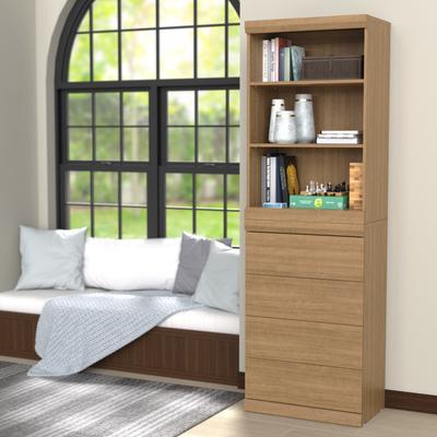ClosetMaid Mosaics Stackable 3-Shelf 4-Drawer Closet Organizer