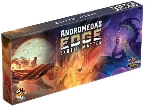Andromeda’s Edge: Exotic Matter Promo Pack by Cardboard Alchemy, Board-game Expansion Pack for One Player