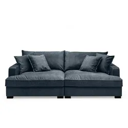 BOOOM Bigsofa Tribecca Stoff Deep Ocean 282 cm